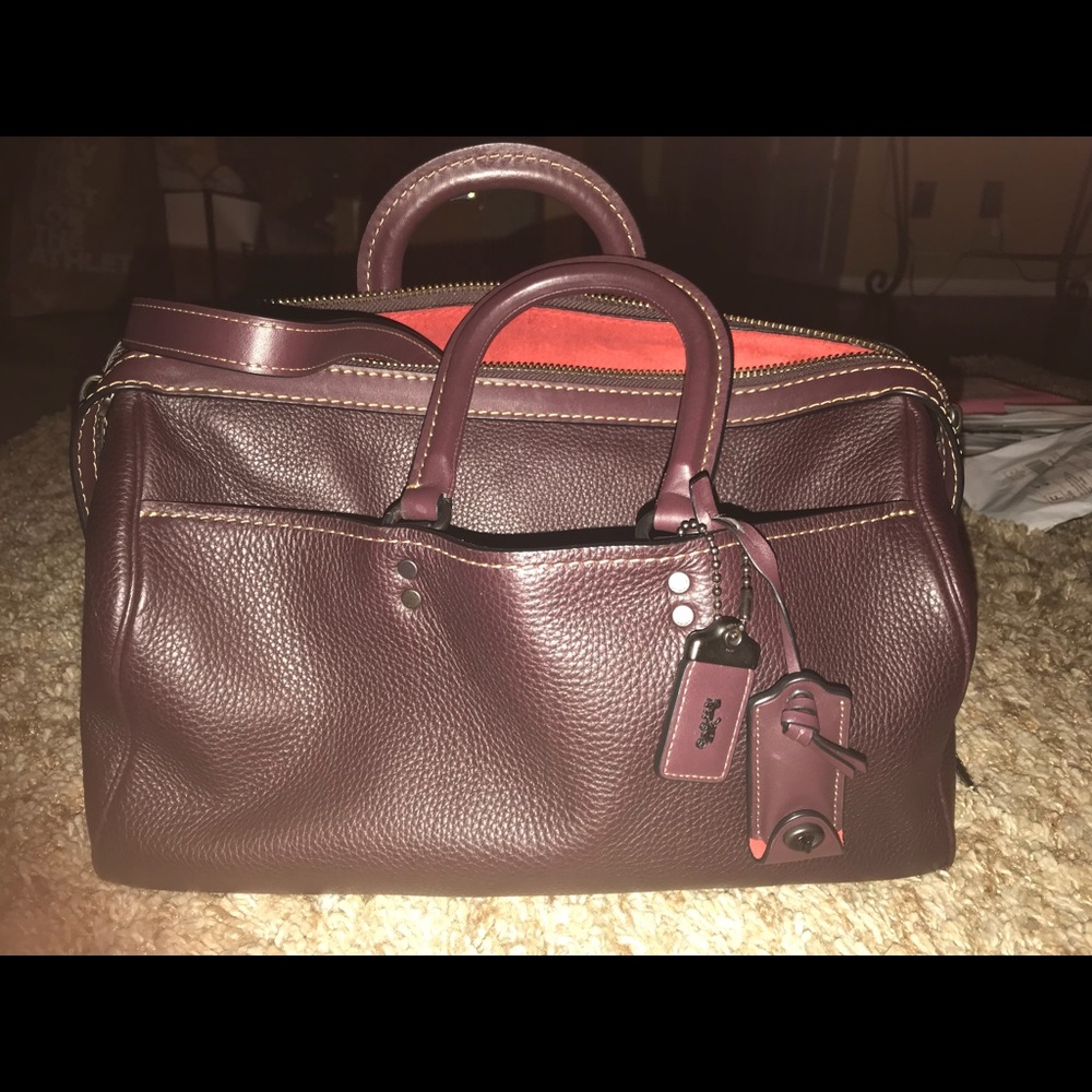 Coach 1941 Rogue 36 Satchel Oxblood 58119